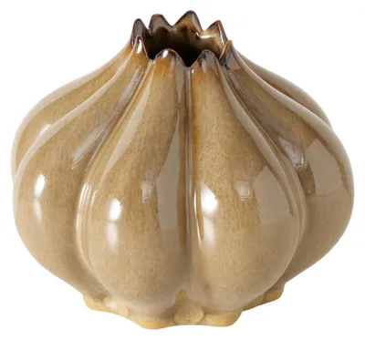 Image de Boltze Home Vase marron Ø15,5xH12,3cm