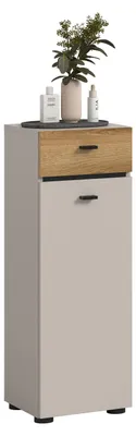 Produktbild von Badschrank Unterschrank Aqua | Kaschmir / Evoke Oak