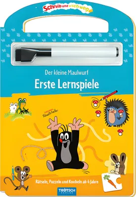 Produktbild von Der kleine Maulwurf - Erste Lernspiele, m. Stift