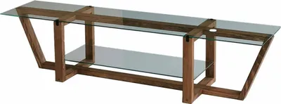 Produktbild von Fernsehschrank Dmatturr, Ständer für Wohnzimmerfernseher, Niedriges Wohnzimmer-Sideboard, TV-Ständerbasis, 158x35h35 cm, Nussbaum