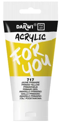 Zdjęcie produktu dla Darwi DF5150075717C Farba akrylowa Yellow 75 ml 1 szt.