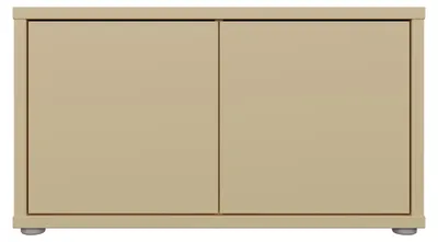 Produktbild von Schuhbank >Alice Springs< in Buttergelb - 74,5x41,5x34,9cm (BxHxT)