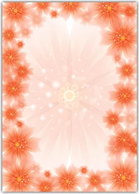 Produktbild von Blumen Motivpapier Briefpapier rote Blüten, Blumenblüten (MPA-5202, DIN A4, 25 Blatt)