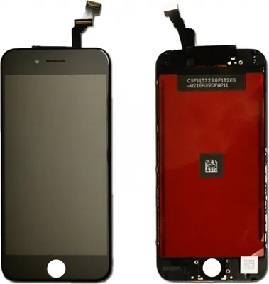 Produktbild von Display für Apple iPhone 6 Digitizer Touchsreen mit Rahmen Front Glas LCD Cover schwarz