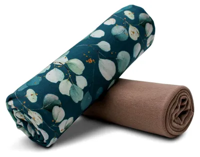 Produktbild von Stoffpaket 0,5m Jersey + 0,5m Bündchenstoff für Kinderkleidung