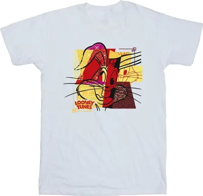 Produktbild von Looney Tunes - "Rabbit New Year" T-Shirt für Herren BI35670 (S) (Weiß)