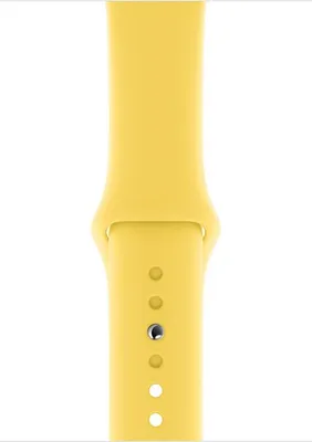 Produktbild von Apple MV6E2ZM/A, Band, Smartwatch, Gelb, Apple, Watch Series 3/4, Fluor-Elastomer
