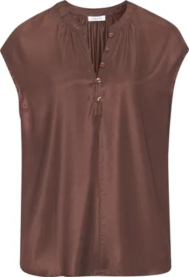 Produktbild von LASCANA Satinbluse braun Größe 44
