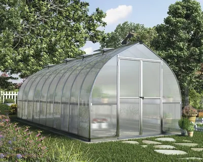 Image de Serre de jardin 14.27m² argent - Palram - 703732 - bella