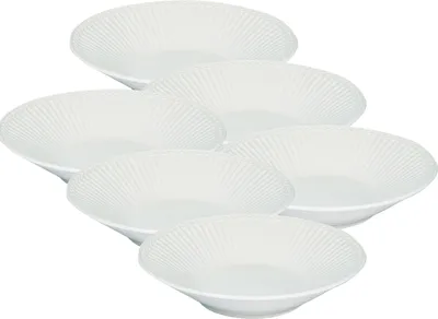 Produktbild von Greengate Alice Pastateller white 23cm Set6