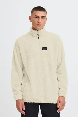 Zdjęcie produktu dla !SOLID SDPEDER Męski sweter, sweter typu "teddy", sweter bez kołnierza, krój regular