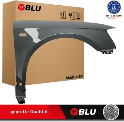 Image de BLU Aile Compatible avec Audi A3 8P II-generation LZ7S Droite Grau DaytonaGrau | 2003-2008 | Avant | Peint| Prêt à Monter | Galvanisé