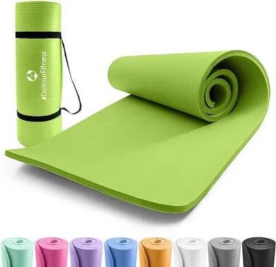 Produktbild von Fitnessmatte, 190 x 100 x 1 cm -  - rutschfest - ideal für Yoga und Pilates