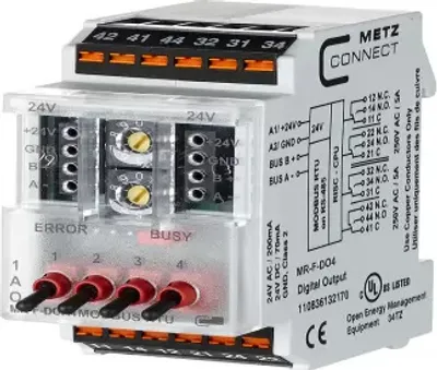 Immagine prodotto di Metz 110836132170 MR-F-DO4 Modbus RTU