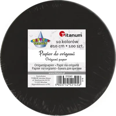Immagine prodotto di Carta per origami 10 colori 10 cm 100 pz. Titanio