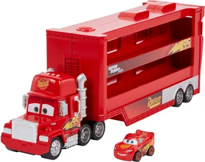 Produktbild von Disney Pixar Cars Mini Racer Transporter Mack (inkl. 1 Mini Racer)