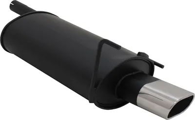 Image de Novus N Sport Silencieux d'échappement 135x75 ovale Mercedes Classe C W202 W208