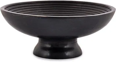 Productafbeelding van Famanu houten fruitschaal en saladekom, 30,48 cm – Serveerschaal van hout