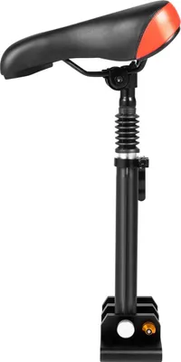 Produktbild von E-Scooter Sattel - Stoßdämpfend - Klappbar - Höhenverstellbar 45–65 cm - Tragkraft 100 kg - Universal-Montage - Aluminiumlegierung - Weiß