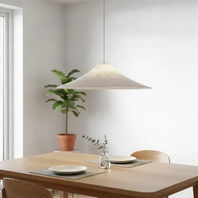 Productafbeelding van Hanglamp Oket wit Ø 90cm, AI-gegenereerde afbeelding