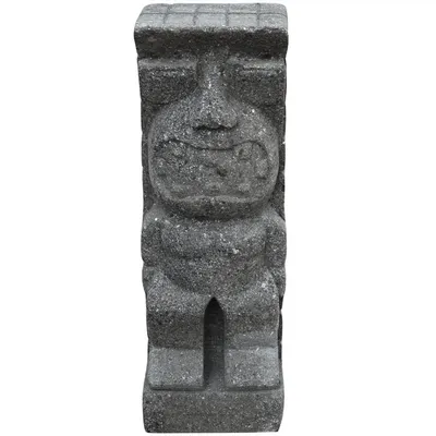 Obrázek produktu pro Zahradní plastika Tiki Dewas z bazanitu 60 x 12 x 20 cm