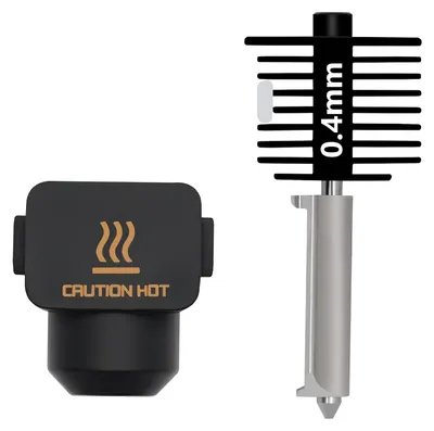 Produktbild von Hotend Kit 0.6mm, gehärteter Stahl, für 3D-Drucker, leckfreies Drucken