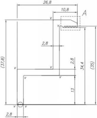 Produktbild von 0% DE 20x Endklemme für Modulhöhe 35mm Schwarz Photovoltaik Solarmodul PV
