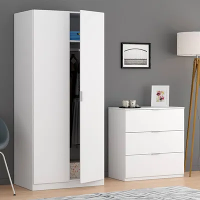 Produktbild von Kommode - Weiß 38x77x80h cm