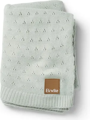 Produktbild von Elodie - Pointelle Decke - Mineral Green 75x100 cm