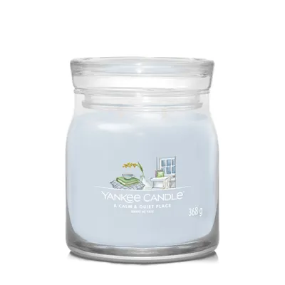 Immagine prodotto di Yankee Candle A Calm & Quiet Place Signaturkerze mittel 368 g