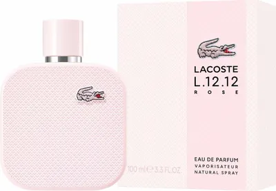 Produktbild von Lacoste Damenparfüm L.12.12 Rose EDP 100 ml