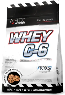 Produktbild von PLWhey C-6 - 1000g - Chocolate Biscuit