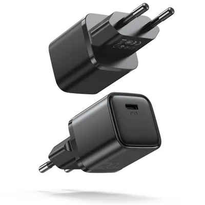 Produktbild von Joyroom Schnelles USB Typ C Ladegert 20W Power Delivery Quick Charge 3.0 AFC schwarz (L-P202)