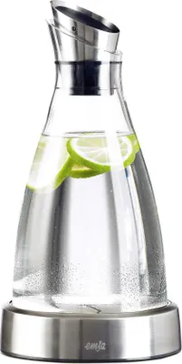Productafbeelding van Emsa 505219 Flow, glazen koelkan, 1,0 liter