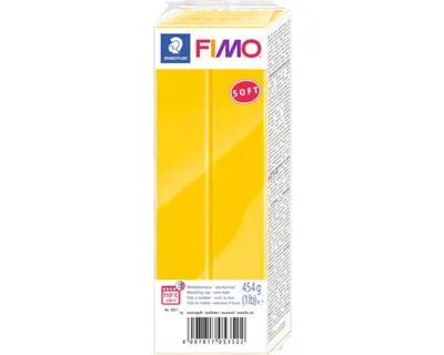 Produktbild von FIMO SOFT Modelliermasse ofenhärtend sonnengelb 454 g