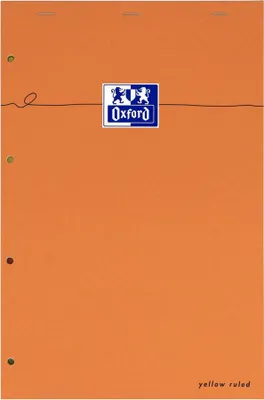Produktbild von Oxford Notizblock 210 x 315 liniert mit Rand 80 Blatt