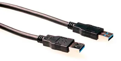 Produktbild von ACT SB3005, 5,00 m, USB A, USB A, Männlich/Männlich, 5 Gbit/s, Schwarz
