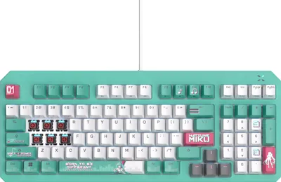 Obrázok produktu pre Herná klávesnica ASUS TUF Gaming K3 Gen II Hatsune Miku Edition - optické mechanické spínače