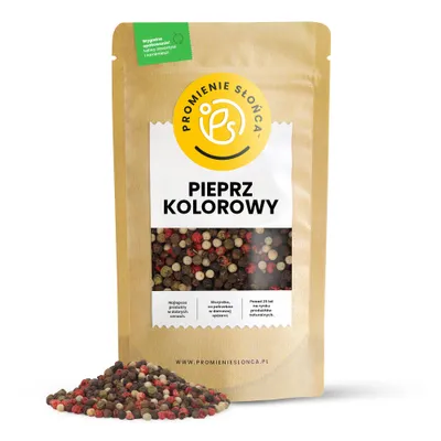 Zdjęcie produktu dla Pieprz Kolorowy Ziarno 100 g