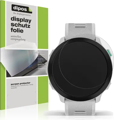 Produktbild von 6x Schutzfolie für Garmin Forerunner 55 matt Displayschutzfolie Folie Display Schutz dipos