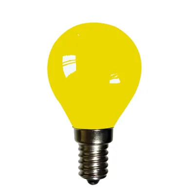 Produktbild von LED Filament Leuchtmittel Tropfen 2W E14 farbig Gelb 100lm