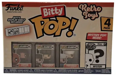 Zdjęcie produktu dla Funko Bitty POP! Retro Toys G.I. Joe 4-pak – Zartan, Leatherneck, Shipwreck + Mystery