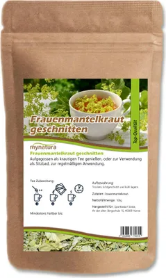 Produktbild von Mynatura getrocknetes & geschnittenes Frauenmantelkraut ab 100g Beutel - 250g