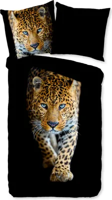 Produktbild von Duvet cover Good Morning 135x200 + 1* 80x80 cm - Leopard