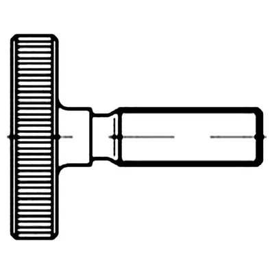 Zdjęcie produktu dla TOOLCRAFT 112085 Śruby radełkowane M6 16 mm DIN 653 stal 25 szt.