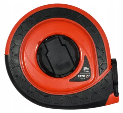 Productafbeelding van Yato - Meetlint AW3880 (20 m x 15 mm) (Rood/Zwart)