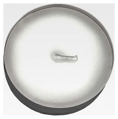 Produktbild von Teelichter in , 100 Stück, weiß, über 4 Stunden Brenndauer, rußfrei, unbeduftet, Aluminiumhülle, für Stövchen, Deko und Partys, Großpackung