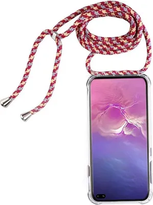 Produktbild von Schutzhülle mit Handykette für Samsung Galaxy S20 6.2 längenverstellbar Zoll Dünn Case Tasche Outdoor Handyhülle aus TPU Stoßfest Extra Schutz Leicht
