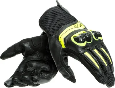 Produktbild von Dainese Mig 3 Unisex Motorradhandschuhe (Black/Yellow,S)