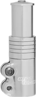 Produktbild von Ergotec A-Head Adapter Alu, silber, 1 1/8", 56/61/66/71/76 mm